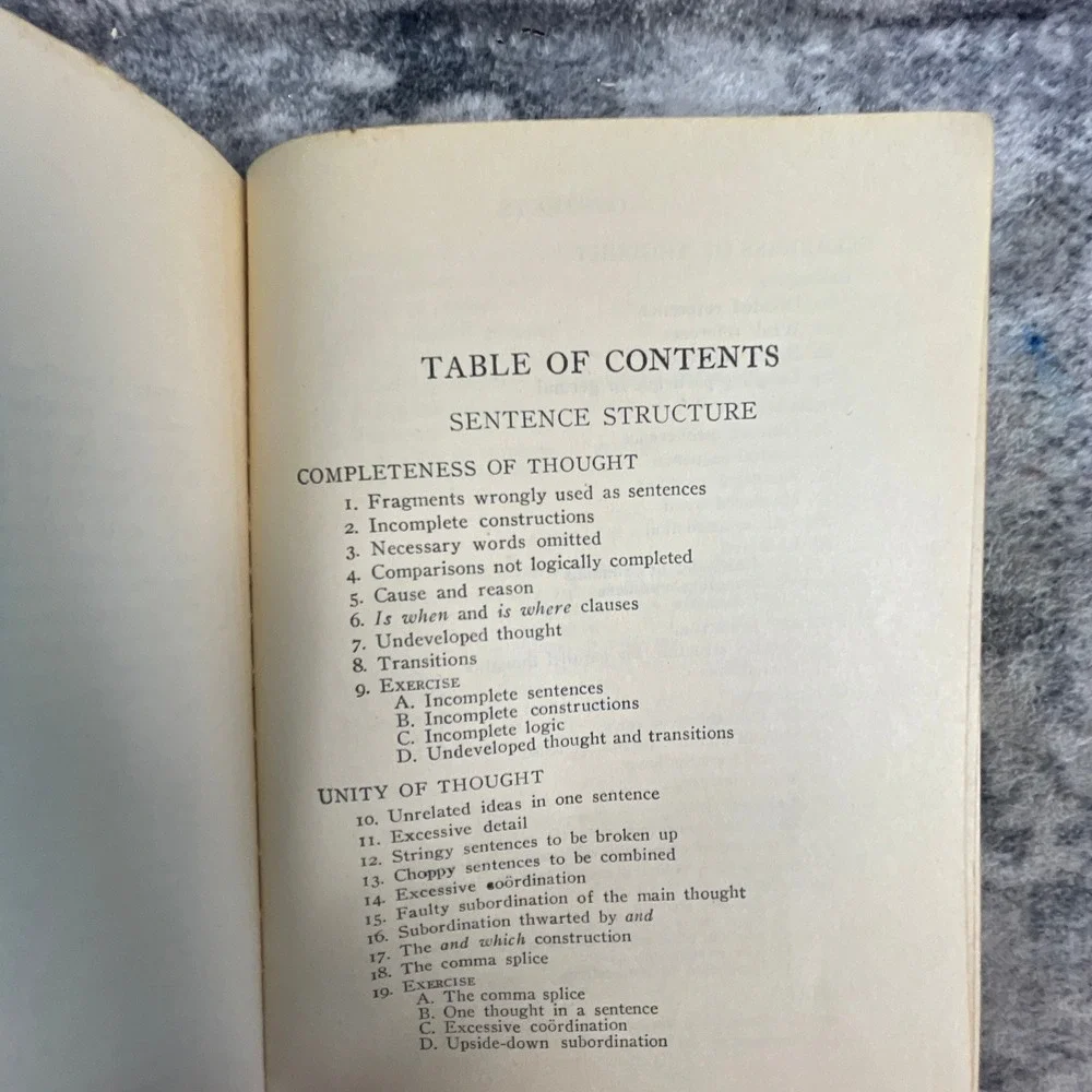 The Century Handbook of Writing 1918 Vintage Hardcover Garland Greever Textbook